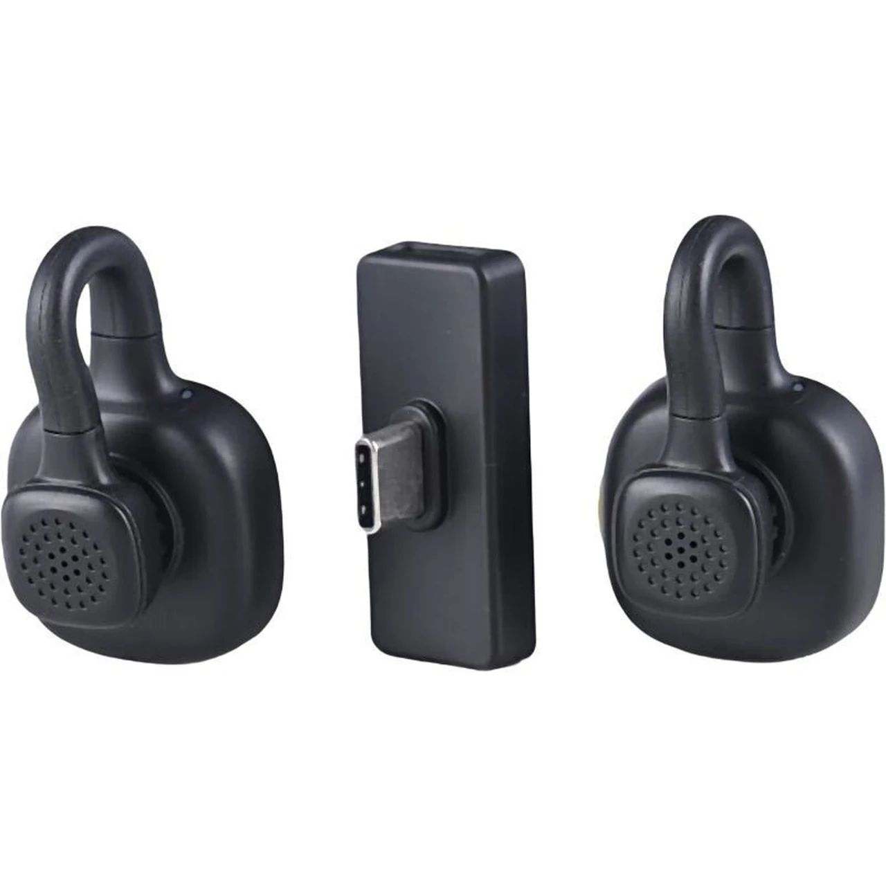 میکروفون بی سیم یقه ای Earldom Type-c مدل MC18 - مشکی(تبدیل هدیه Type-c تو Lightning داخل جعبه)